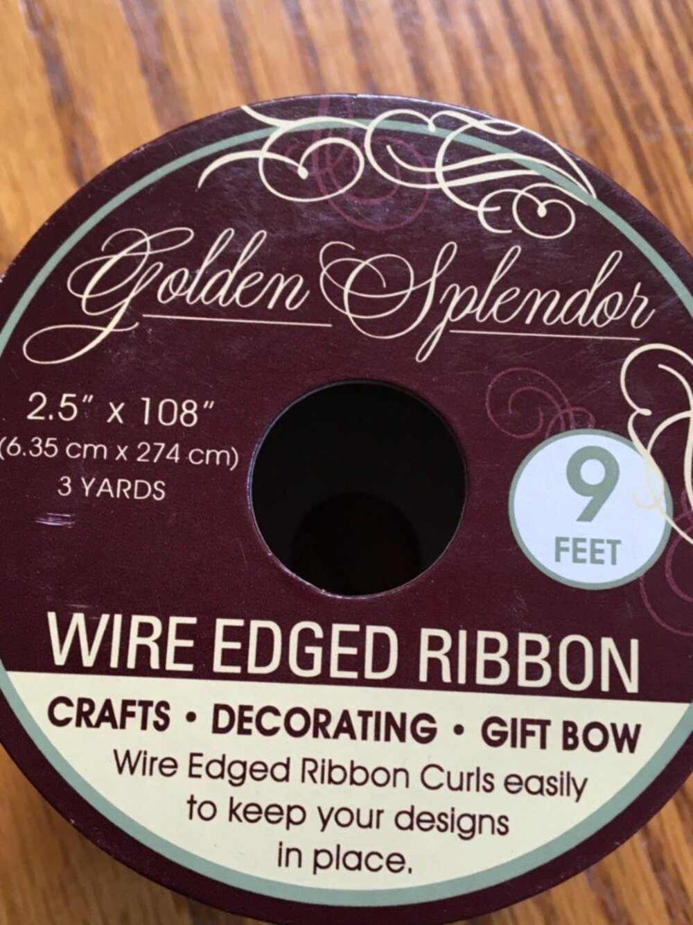 NEW Gold Craft Ribbon - Picture 2 of 2